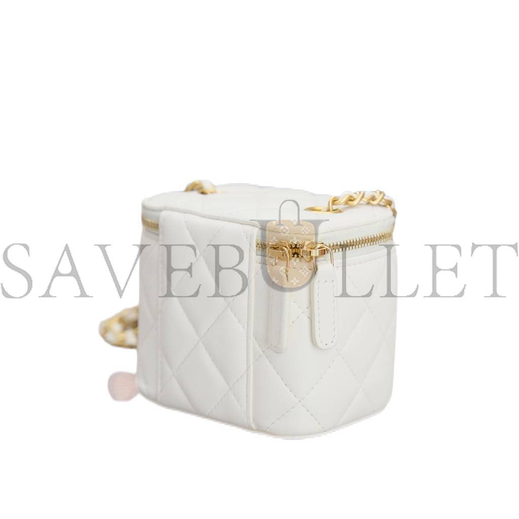 CHANEL MASTER SMALL VANITY WITH CHAIN AP1447  (11*8.5*7cm)